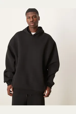 ASOS Oversized boxy heavyweight scuba hoodie in