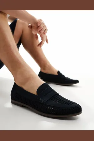 Schuh Reem woven loafers in
