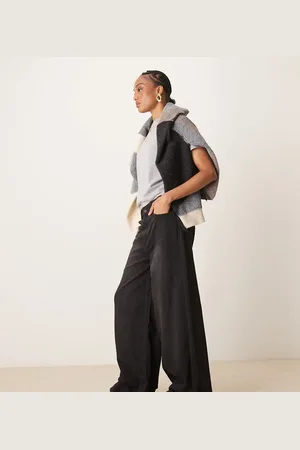 ASOS ASOS DESIGN Tall wide leg jean in washed