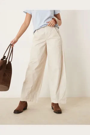 Free People Rylee relaxed chino trousers in french oak