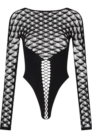 Ann Summers Captive crotchless body with fan print in