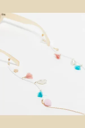 South Beach Shell and tassle sunglasses chain in