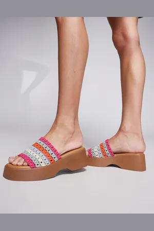Aldo Yassu chunky mule sandals in pastel