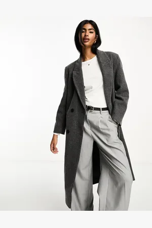 ASOS Twill dad coat in school
