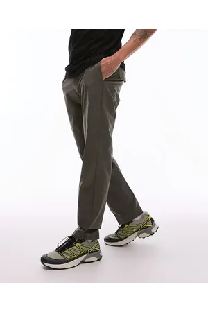 MANGO Performance breathable slim trousers in light