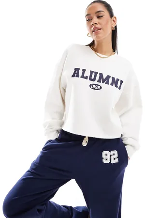 Daisy Street Oversized alumni sweatshirt in co-ord