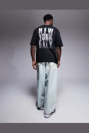 ASOS Oversized t-shirt with city graphic in