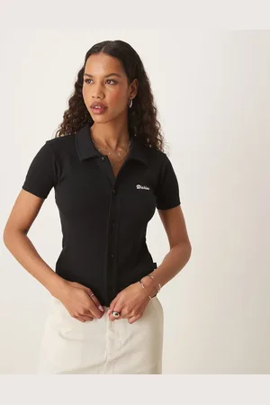 Dickies Tallasse buttoned baby tee in