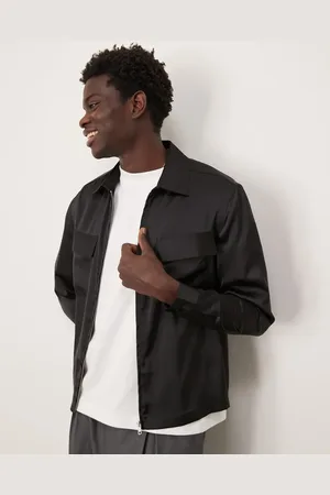 ASOS Overshirt with patch pockets in