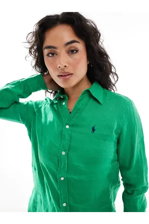 Ralph Lauren Linen shirt with logo in