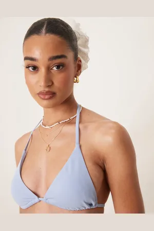 ASOS Maya mix and match tie back triangle bikini top in