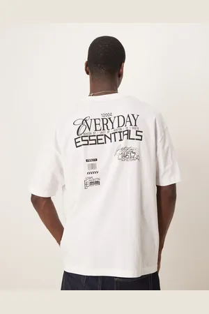 ASOS Oversized t-shirt with text graphic in