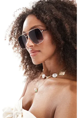 Stradivarius Square sunglasses in