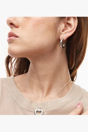 SEOL + GOLD Sterling puffed heart pendant necklace