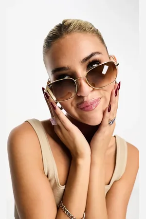 Ray-Ban Metal square sunglasses in
