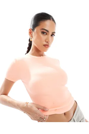 River Island Baby tee in peach