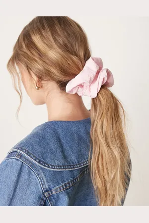 ASOS Scrunchie with crushed fabric in