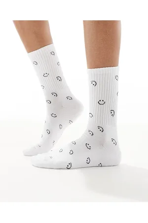 VERO MODA Socks in happy face print