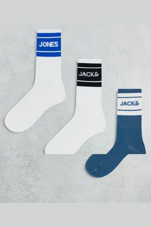 JACK & JONES 3 pack sports socks in