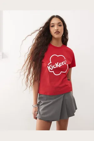 Kickers 90s baby tee with logo in