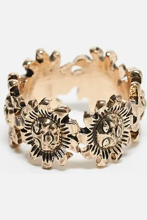 Reclaimed Unisex ring with sunshines in