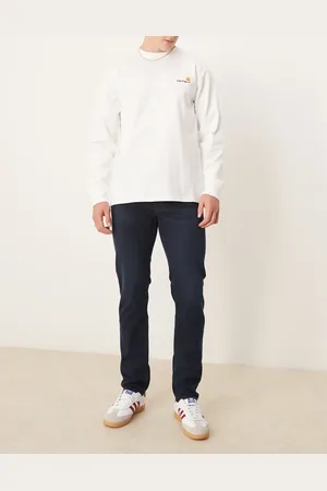 MANGO Patrick slim fit jeans in indigo