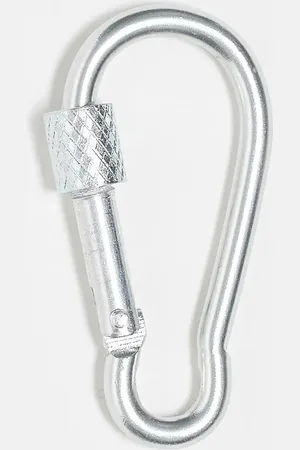 ASOS Jeans clip keyring in tone