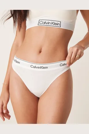 Calvin Klein Modern Cotton high leg tanga in