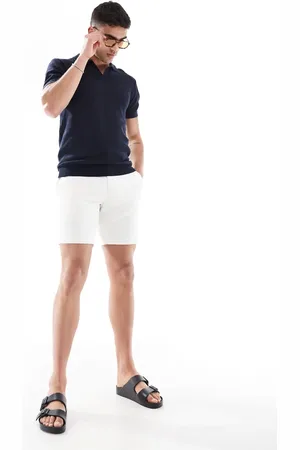 River Island Waffle textured shorts in
