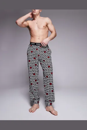 HUGO BOSS HUGO Bodywear Tortuga all over logo bottoms in