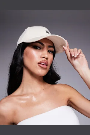 HUGO BOSS Ally logo cap in light beige