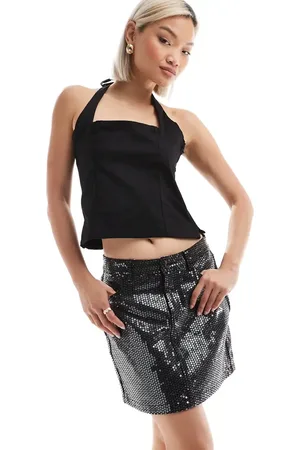 ONLY Mini skirt in sequin