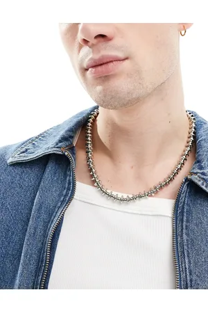 ASOS Beaded necklace in tone