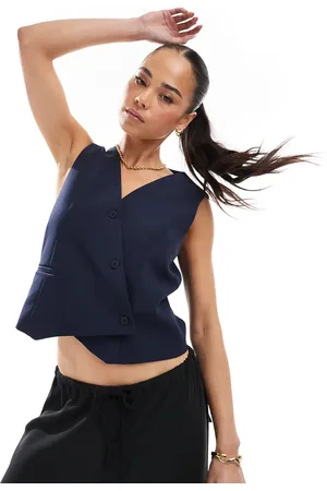 ONLY Asymmetric detail waistcoat in