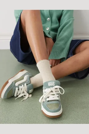 Vans Hylane chunky suede trainers in two tone