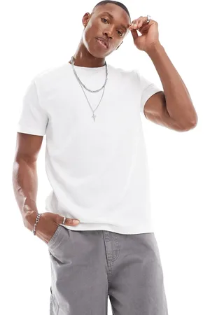 Brave Soul Co-ord heavyweight textured t-shirt in