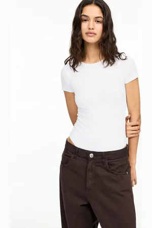 Pull&Bear Polyamide short sleeve body in