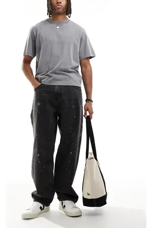 Hollister Baggy skater jean in washed
