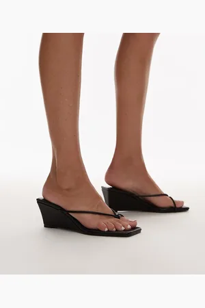 Topshop Indiana wedge heeled sandal in