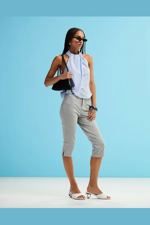 ASOS Ponte capri pant in