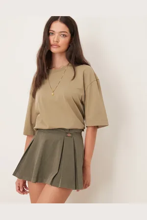 Dickies Unionville pleated work skirt in khaki