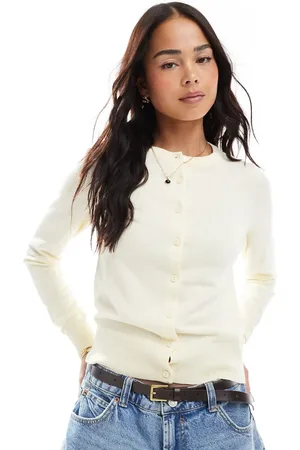 New Look Crew neck cardigan in