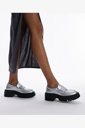 Topshop Lottie chunky loafer in