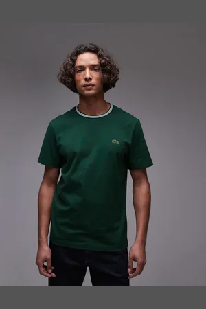 Lacoste T-shirt in with neck tipping