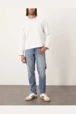 ASOS Tapered jeans in light wash