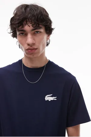 Lacoste Loungewear t-shirt in blue