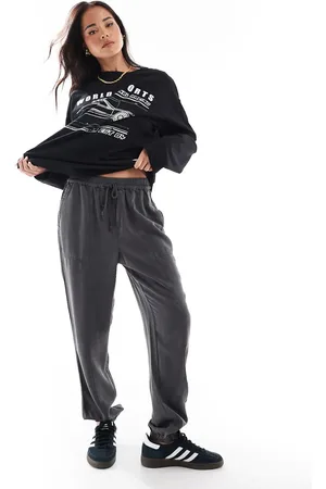 ASOS Laundered jogger trousers in washed