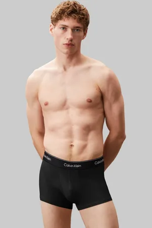 Calvin Klein Icon Cotton Stretch 3 pack trunk in triple