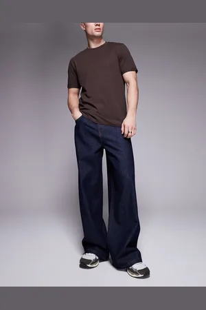 ASOS Super baggy jeans in raw wash