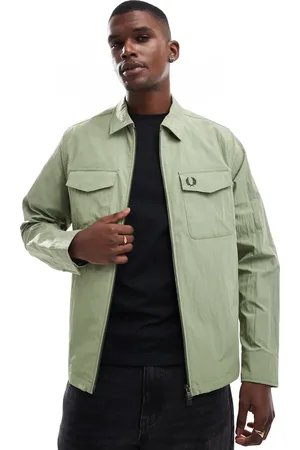 Fred Perry Zip through overshirt in